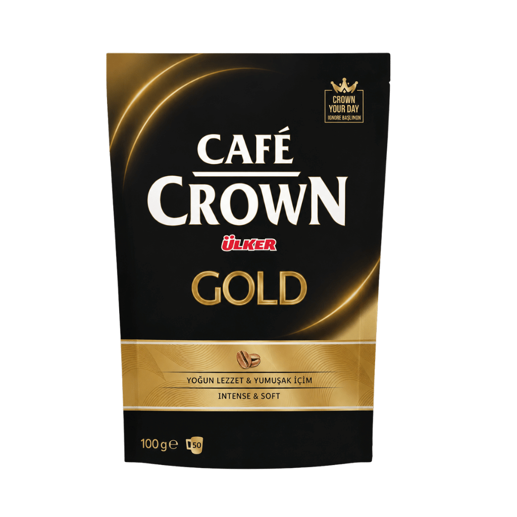 Cafe Crown Gold Instant Coffee 100 g buy online USA - 1